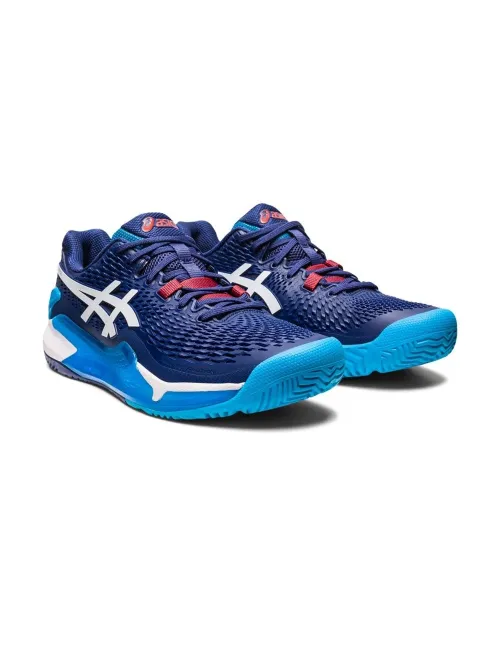 Asics Gel-Resolution 9 Padel Azul Índigo | Ofertas de pádel